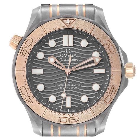 omega seamaster titanium gold|omega seamaster price.